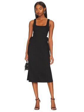 House of Harlow 1960 x REVOLVE Samina Midi Dress in Black Medium New Womens